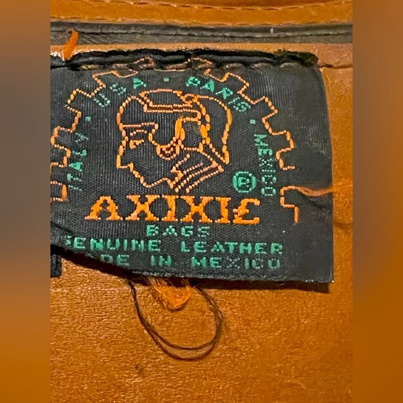 AXIXIE BAGS Authentic Leather Bag Made In Mexico Tan. - Picture 10 of 11